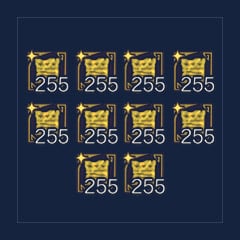 Gold Wyverian Print ×2550