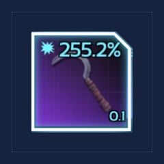 BP - Journeyman Metal Sickle | DMG-255.2%, DUR-207