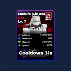 Cursed Madura (SixRealms) | Lvl 7, Viking Trait
