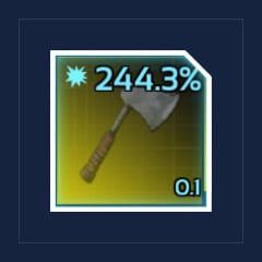 BP - Mastercraft Metal Hatchet | DMG-244.3%, DUR-153