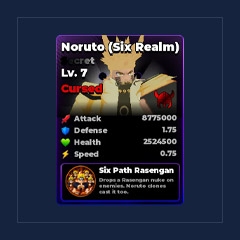 Cursed Noruto (Six Realm) | Lvl 7, Viking Trait