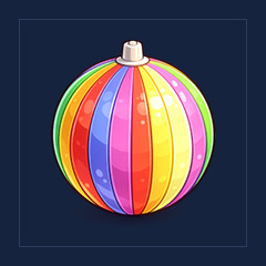 Ornament Throw Toy