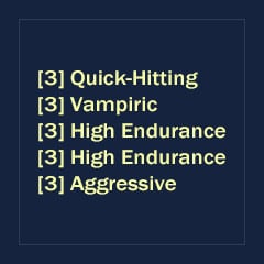 Ossidon | Combat Trait [B]