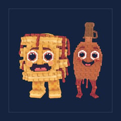 Pancake and Syrup