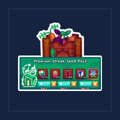 Premium Streak Seed Pack