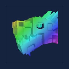Rainbow Big Ice Serpent