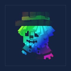Rainbow Big Scarecrow