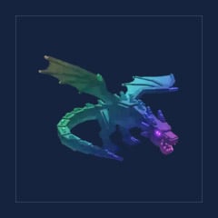 Rainbow Black Dragon
