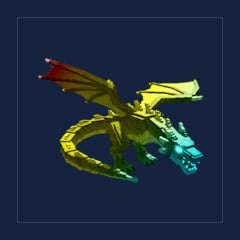 Rainbow Black Dragon