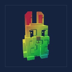 Big Rainbow Bunny