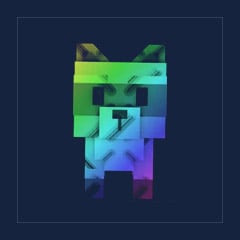 Rainbow Raccoon