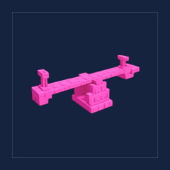 Rainbow Seesaw