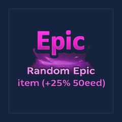 Random Epic Item [+15% Speed]