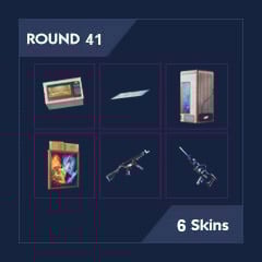 41 Rounds | 6 Uniques Skins