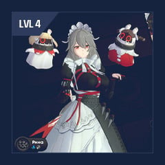 【4 lvl】Rina+Garantees In Event+Beginner Banners | 7 Epics | Female, 4 Inter-knot Level | Europe/PC