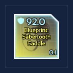 BP - Sabertooth Saddle (92.0)