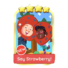 Monopoly go Say Strawberry! Cards
