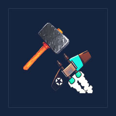 Sledge Hammer + Jetpack