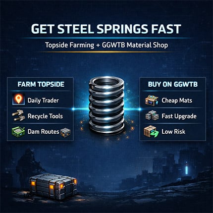 ARC Raiders Material Shop: Buy Cheap Steel Spring Topside Mats