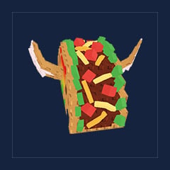 Taco Lucky Block
