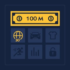 100 Million, RP Level 30, Full Access
