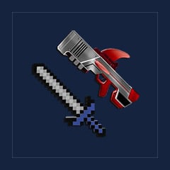 Shark & Pixel Set