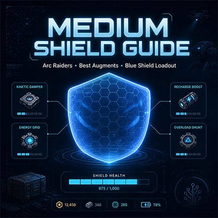 Arc Raiders Medium Shields: Best Augments and Blue Shield Loadout
