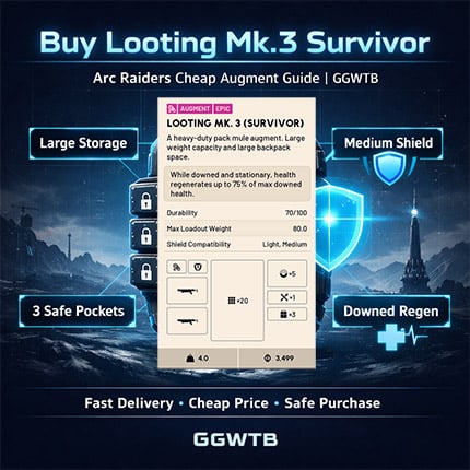 Buy Arc Raiders Cheap Looting Mk.3 Survivor | Fast Delivery