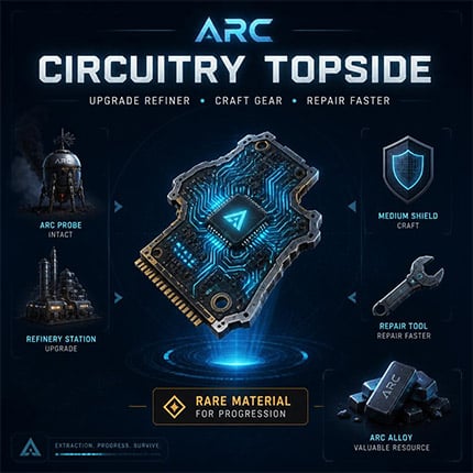ARC Raiders Material Shop: Buy ARC Circuitry for Refiner Upgrades & Gear Crafting