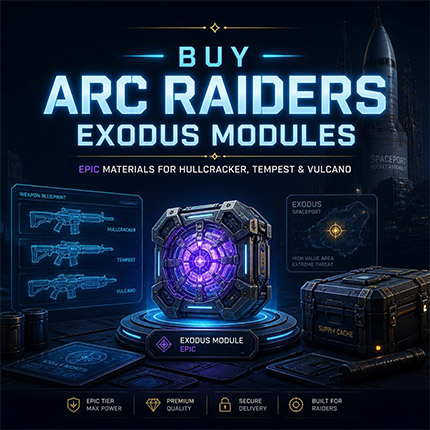 Buy ARC Raiders Exodus Modules - Fast Materials for Hullcracker, Tempest