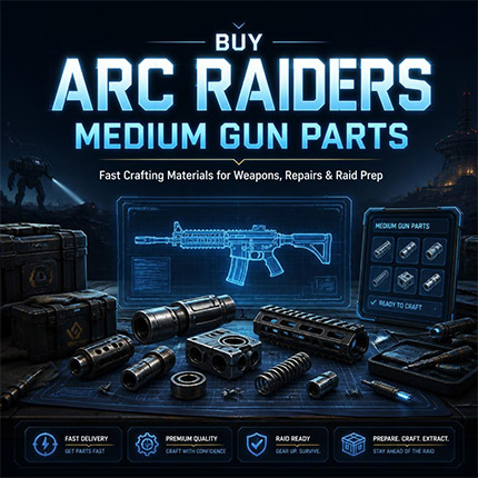 Buy ARC Raiders Medium Gun Parts - Crafting Materials for Rifles, Repairs