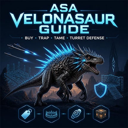 ARK Survival Ascended Buy Velonasaur - Buy Top Stats & Tame Dinos