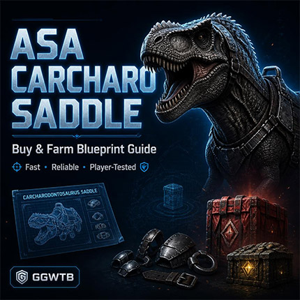 ARK Survival Ascended Carcharo Saddle | Buy ASA Blueprints