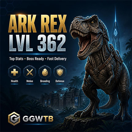 ARK Survival Ascended Rex Dinos for Sale | Lvl 362 Top Stats | GGWTB