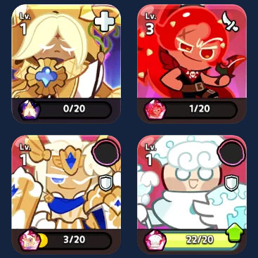 CookieRun Kingdom Account: 370K Crystals & 12K Staminas