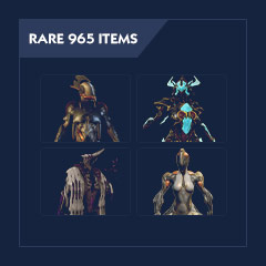 Rare 965 Items: Stinax + Gara + Sarina + Ember + Gotva