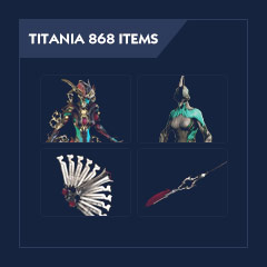 Titania 868 Items: Fan + Sugatra + Credits 1.5M