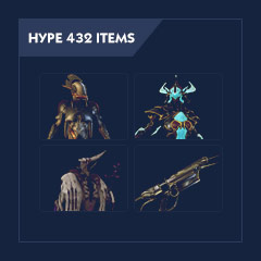 Hype 432 Items: Gara + Sevagoth + Stinax + 10 Forms