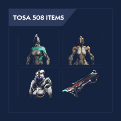 Tosa 508 Items: Ember + Sarina + AX-52 + Archon Shard