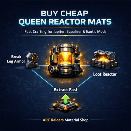 ARC Raiders Material Shop: Buy Cheap Queen Reactor Mats