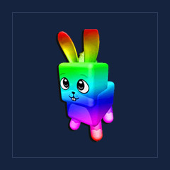 Chroma Fire Bunny