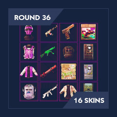 36 Round | 16 Unique Skins